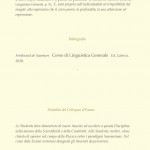 Studiare, Interpretare, In-Segnare, Abitare - Ferdinand de Saussure