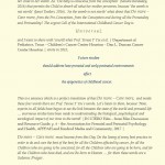International Childhood Cancer Day - A Leukaemic PreverbalChild