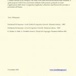 Programma di Linguistica Generale A.A. 2018 - 2019