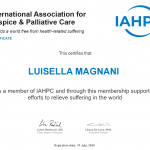 membership con l’International Association Hospice and Palliative Care